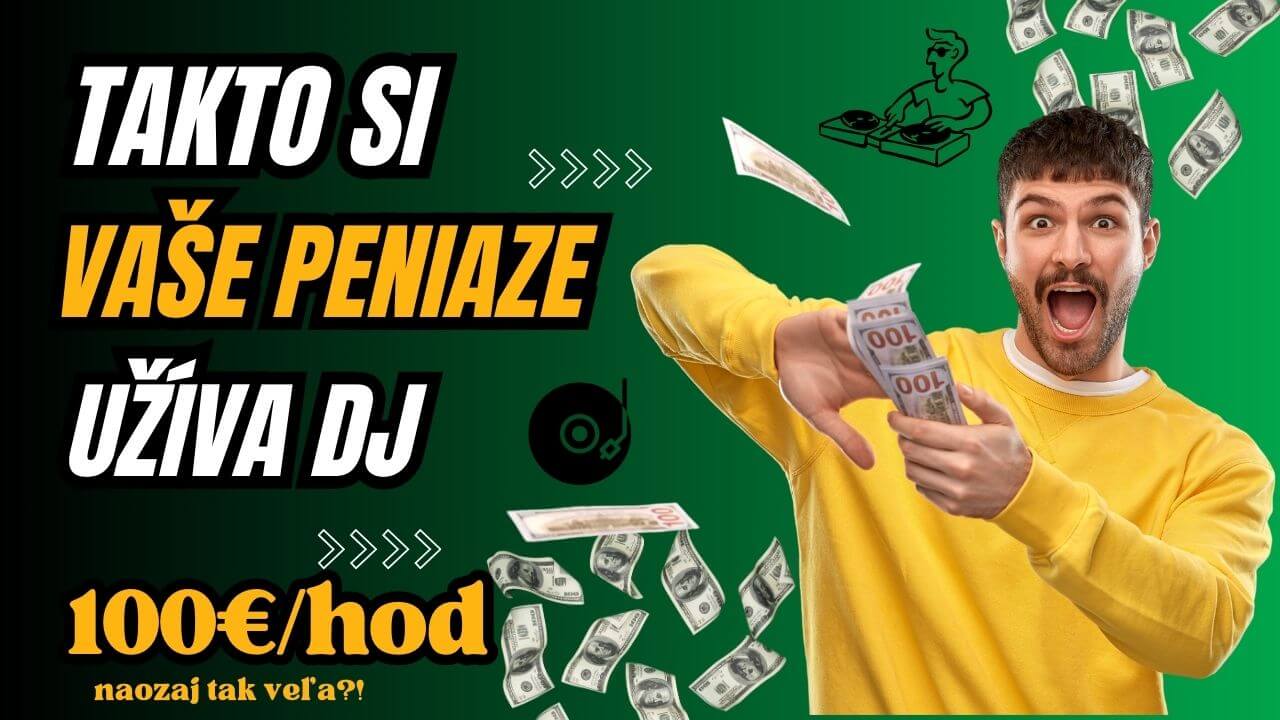 Svadobný DJ nestojí 100 € na hodinu. Tu je dôvod, prečo platíte za výsledok, nie za čas.